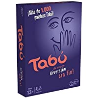 Hasbro Gaming- TABÚ Gaming Clasico Juego de Mesa- Multicolor- 26.7 x 20.1 x 5.1 (Hasbro Spain A4626105)